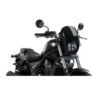 CUBRE SEMICARENADO PUIG ANARQUIA PARA HONDA CMX500 REBEL 20-24 NEGRO