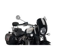 CUBRE SEMICARENADO PUIG ANARQUIA PARA TRIUMPH BONNEVILLE SPEEDMASTER 21-24 NEGRO