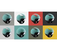 Cubre sistema de aireación Tucano Urbano para casco Elfresh Chrome