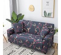 Cubre Sofas Árbol Gris Rojo Fundas De Sofa Anti Gatos Elasticas Ajustables Cubresofa Spandex Lavables Couch Cover Modernas Sofa Cover Universal Espesas Funda Sofá 2 Plazas