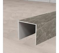 cubre tuberias decorativo Caja De Cubierta De Tubería De PVC 5 10 15 20 25 30 CM De Ancho / Líneas De Gas Ocultas En Forma De U Caja Correctora De Tuberías(Darkgray,W 5 CM)