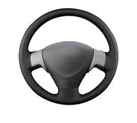 Cubre Volante Antideslizante para Toyota para Corolla 2006 2007 2008 2009 2010 para Matrix 2009 para Auris 2007 2008 2009 Funda Volante Coche Cosida A Mano(Red Thread)