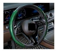 Cubre Volante Coche 2/3 Uds fibra de carbono protector para volante coche 1K Micro Pu PVC cubierta refuerzo rueda antideslizante Universal