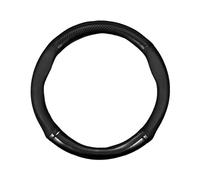 Cubre Volante Coche Funda para Volante Coche Piel Fibra Carbono Tridimensional Antideslizante Y Accesorios para(Type O)