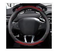Cubre Volante Coche Para Pe&ugeot 208 2012~2018 Protector Para Volante Coche Accesorios PU Para Automóvil Interior