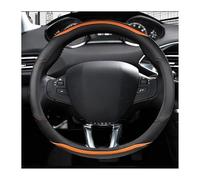 Cubre Volante Coche Para Pe&ugeot 208 2012~2018 Protector Para Volante Coche Accesorios PU Para Automóvil Interior