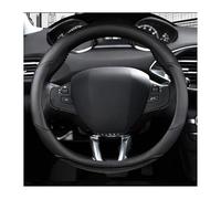 Cubre Volante Coche Para Pe&ugeot 208 2012~2018 Protector Para Volante Coche Accesorios PU Para Automóvil Interior