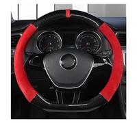 Cubre Volante Coche para VW para Golf 7 para Polo 2014-2021 para Scirocco para Jetta 6 2017-2021 para Santana 2016-2021 D Forma Protector para Volante De Coche Funda Volante Coche(D)