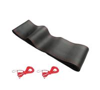 Cubre Volante Coche Protector para volante de coche con agujas hilo trenzado para accesorios para automóvil 37-38cm protección para