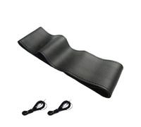 Cubre Volante Coche Protector para volante de coche con agujas hilo trenzado para accesorios para automóvil 37-38cm protección para