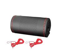 Cubre Volante Coche Protector para volante de coche con agujas hilo trenzado para accesorios para automóvil 37-38cm protección para