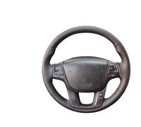 Cubre Volante Coche Protector PU Para Volante Coche Cubierta Manija Interior Para Kia Para Sorento 2009-2014 Para K7 Para Cadenza 2011