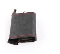 Cubre Volante Coche Steering Wheel Protege Para Laguna 2 Para Vel Para Satis Para Espace Para Trafic 2 2001-2014 Protector Cuero Microfibra Volante Coche(Red thread)