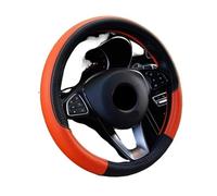 Cubre Volante Coche Tamaño 36 cm protector para volante de coche cuadrado en relieve antideslizante accesorios interiores automóvil