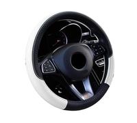 Cubre Volante Coche Tamaño 36 cm protector para volante de coche cuadrado en relieve antideslizante accesorios interiores automóvil