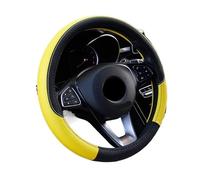 Cubre Volante Coche Tamaño 36 cm protector para volante de coche cuadrado en relieve antideslizante accesorios interiores automóvil
