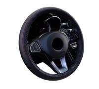 Cubre Volante Coche Tamaño 36 cm protector para volante de coche cuadrado en relieve antideslizante accesorios interiores automóvil