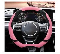 Cubre Volante Cubierta para Volante Coche Forma D para Kia para Ceed GT para Stonic para Sportage para Proceed K5 2021(Gris)