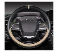 Cubre Volante Funda Cuero PU para Volante Coche, para Toyota para Sienna 2021 2022 para Highlander 2020-2022 para Highlander(Beige)