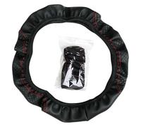 Cubre Volante para Benz para W205 para C200 para C180 para C300 2019-2020 Cubierta del Volante Coche Dirección Automotriz(Negro)