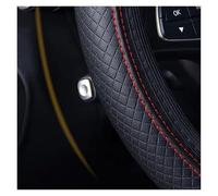 Cubre Volante para Megane 2 3 4 para Twingo para Clio para Talisman Protector Volante Coche Estera Protección Antideslizante(1Pcs Black Red)
