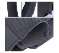 Cubre Volante para Peugeot 206 2002-2006 Funda De Volante Coche Microfibra Antideslizante(Red Blue Thread)