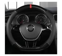 Cubre Volante para VW Golf 7, Polo 2014-2021, Scirocco, Jetta 6 2017-2021, Santana 2016-2021 - Protector D Forma para Volante de Coche Funda (C)