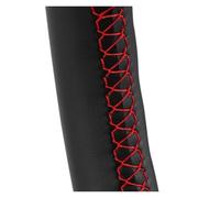 Cubre Volante Protector Cuero Microfibra para Volante Coche, Bricolaje, para Clio 2, para Twingo 2, para Dacia, para Sandero 2001-2014(Rojo)