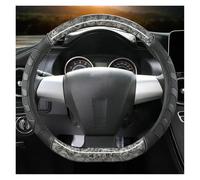 Cubre Volante Protector para Volante Coche Grano Madera Caoba, para Toyota, para Corolla, 2011-2013, para RAV4, 2011, 2012(Gris)
