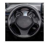 Cubre Volante Protector para Volante Coche PU Trenzado Cosido A Mano para para C-HR para CHR 2018 2019 Accesorios Interior