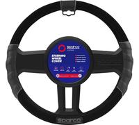 Cubre Volante SPC1108 Universal Gris Y Negro Antideslizante SPARCO