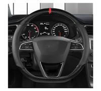 Cubre volante y coche para Seat Leon 5F Mk3 2013-2021 Protector de Fibra de Carbono Funda