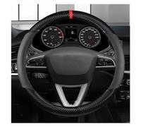 Cubre volante y coche para Seat Leon 5F Mk3 2013-2021 Protector de Fibra de Carbono Funda