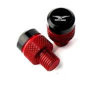 Cubreagujero Base Espejo Aleación Aluminio Para Guzzi V85TT V100 Mandello V7 Stone V85 TT Bobber Breva 850 1100 1200 Tapa Para Orificio De Espejo CNC Para Motocicleta Tornillos Perno(E)