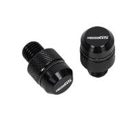 Cubreagujero Base Espejo Aleación Aluminio Para R1150 R1150GS ADVENTURE 1999-2004 Tapones CNC Para Espejos De Motocicleta Tornillos Pernos Tapas(Black)