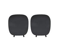 Cubreasientos Funda De Asiento De Coche Con Almohadillas Protectoras Seda Hielo Para XC90 Para V90 Para V60 Para XC60 V40 S80 Para S60 Para S90 C40 XC40 V70 Protectores Asientos(R-2Pcs Black 2)