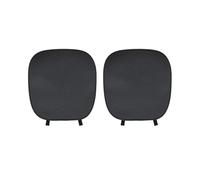 Cubreasientos Funda De Asiento De Coche Con Almohadillas Protectoras Seda Hielo Para XC90 Para V90 Para V60 Para XC60 V40 S80 Para S60 Para S90 C40 XC40 V70 Protectores Asientos(R-2Pcs Black 5)