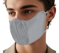 Cubrebocas de media cara, protección solar, resistente al viento, antivaho, transpirable, protector de seda de hielo para mujeres y hombres, senderismo, viajes, correr, ciclismo, actividades al aire