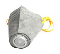 Cubrebocas transpirable para perro, protector de filtro de aire, malla de bozal para perro, 30-37,5 kg, respirador ajustable para mascotas, para salud respiratoria, peso del producto: 30 g, material