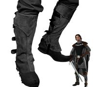 Cubrebotas Costume,Botas Steampunk in - Disfraces renacentistas medievales, novedad Cubrezapatos de pirata para adultos Accesorio para disfraz para hombre y mujer