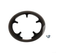 Cubrecadena Bicicleta Montaña 56T Ligero 72g | Resina de calidad, protege contra golpes, evita de grasa, durabilidad extrema, color negro té(A)