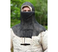 Cubrecadena Cuadrada Con Dreieckigem Protector Bucal, ID8mm, Bruñido