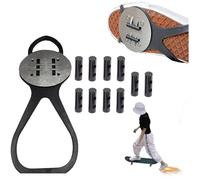 Cubrecalzado de yesca chispeante para monopatín y motocicleta, herramienta de chispa por fricción para bicicleta, pastillas de yesca para bicicleta, accesorios para monopatín, cubiertas de zapatos de