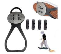 Cubrecalzado de yesca chispeante para monopatín y motocicleta, herramienta de fricción de chispa para bicicleta, pastillas de yesca para bicicleta, accesorios para monopatín, cubiertas de calzado de
