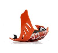 Cubrecarter axp enduro ktm naranja ax1453 para moto repuestos accesorios piezas