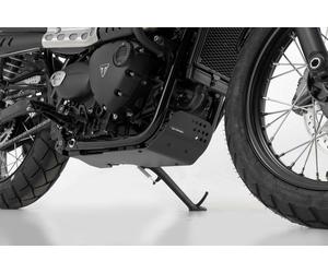 Cubrecárter SW Motech en negro para TRIUMPH BONNEVILLE T 100 / T 120 {171426} | THRUXTON / STREET TWIN / STREET CUP 900 {171425} | STREET SCRAMBLER / SCRAMBLER 900 {171430} | SPEED TWIN 900 / 1200 {17