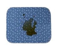 Cubrecolchón de educación canina | Impermeable Y Muy Absorbente | Almohadillas impermeables para cachorros de lactancia | Para perros de tamaño pequeño y mediano grande Cesta de parque de limpieza