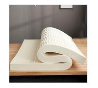 Cubrecolchón de espuma viscoelástica de alta calidad, látex natural de apoyo para camas individuales, dobles, queen, king y matrimoniales. Mejora la comodidad y la calidad del sueño