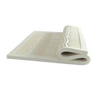 Cubrecolchón de látex 100 % natural para cama de matrimonio, plegable, cama individual/doble, para muebles B, tapete cómodo y color: A Tamaño: King