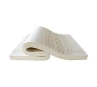 Cubrecolchón de látex 100 % natural para cama de matrimonio, plegable, individual, doble, para dormitorio, muebles, dormitorio de estudiantes, tamaño A